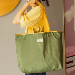 Large Waterproof Nylon Foldable Shopping Tote Bag-23